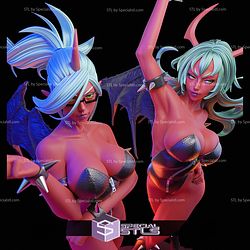 Scanty and Kneesocks Bunny STL Files