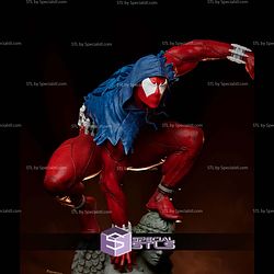 Scarlet Spider Action Pose STL Files