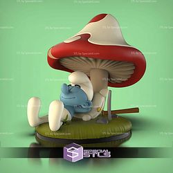 Schtroumpf Sleeping STL Files