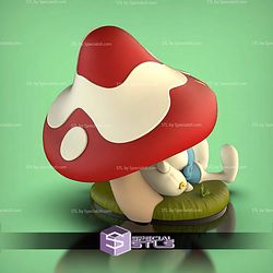Schtroumpf Sleeping STL Files