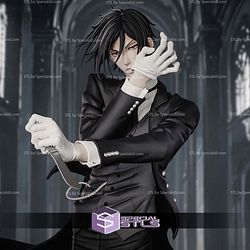 Sebastian Michaelis Kuroshitsuji STL Files