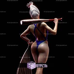 Seiko Ayase Bat and Harisen NSFW STL Files