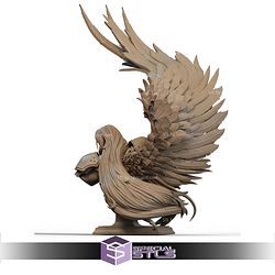 Sephiroth Rock Base Bust STL Files