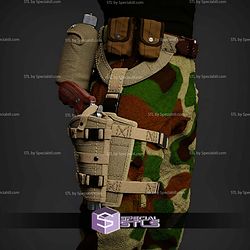 Sgt Slaughter 1-6 GIJOE STL Files