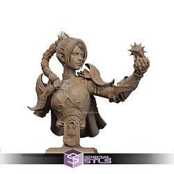 Shadowheart Daughter of Darkness Bust STL Files