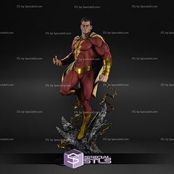 Shazam Comic Thunder STL Files