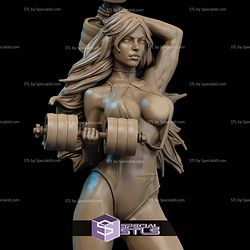 She Hulk Dumbbell NSFW STL Files
