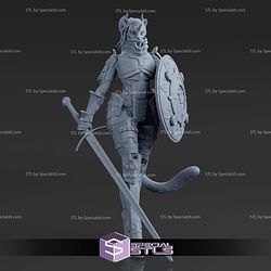 Sheeba the Tigress Warrior 1-12 STL Files