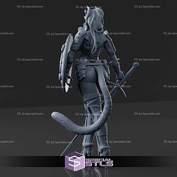 Sheeba the Tigress Warrior 1-12 STL Files