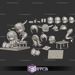 Shikanoko Noko Ghost Version STL Files