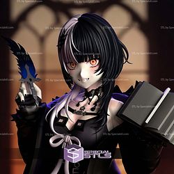 Shiori Novella Vtuber STL Files