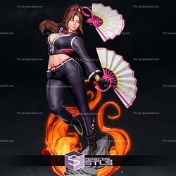 Shiranui Mai Black Suit STL Files