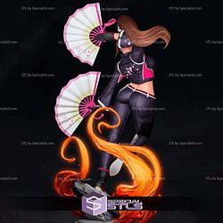Shiranui Mai Black Suit STL Files