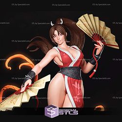 Shiranui Mai Home Outfit STL Files