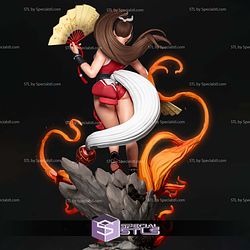 Shiranui Mai Home Outfit STL Files