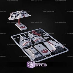 Snowspeeder Vehicle Kit Card STL Files