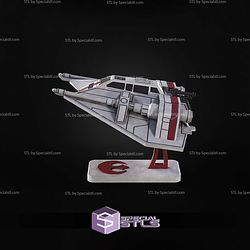 Snowspeeder Vehicle Kit Card STL Files