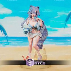 Snuffy Swimsuit Envtuber STL Files
