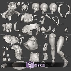 Snuffy Swimsuit Envtuber STL Files