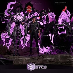 Solo Leveling Epic Diorama STL Files