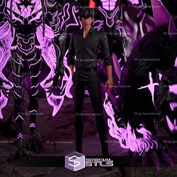 Solo Leveling Epic Diorama STL Files