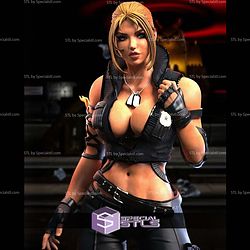 Sonya Blade Sexy Motal Kombat STL Files