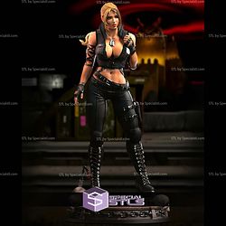Sonya Blade Sexy Motal Kombat STL Files