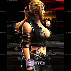 Sonya Blade Sexy Motal Kombat STL Files