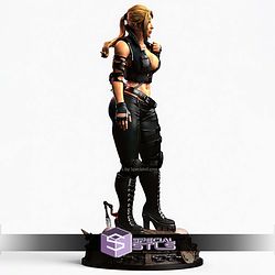 Sonya Blade Sexy Motal Kombat STL Files