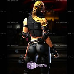 Sonya Blade Sexy Motal Kombat STL Files