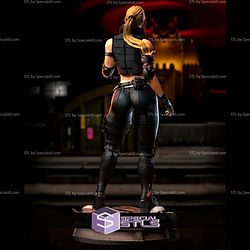 Sonya Blade Sexy Motal Kombat STL Files