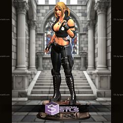 Sonya Blade Sexy Motal Kombat STL Files