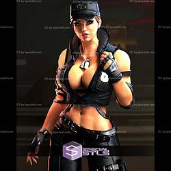 Sonya Blade Sexy Motal Kombat STL Files