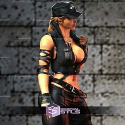 Sonya Blade Sexy Motal Kombat STL Files