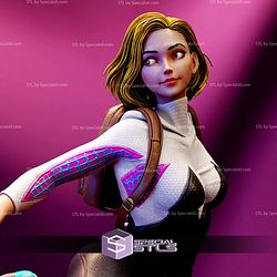 Spider Gwen School Girl STL Files