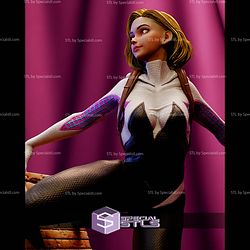 Spider Gwen School Girl STL Files