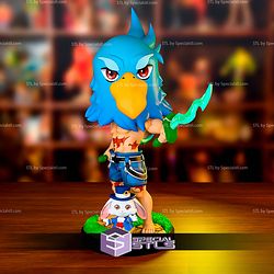 Sunraku Chibi STL Files