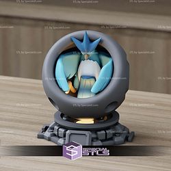 Super Basic Pokemon STL Articuno Healing Machine