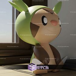 Super Basic Pokemon STL Chespin Ornamental