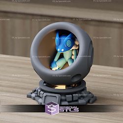 Super Basic Pokemon STL Frogadier Healing Machine