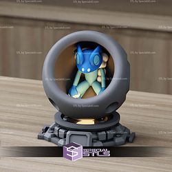 Super Basic Pokemon STL Frogadier Healing Machine