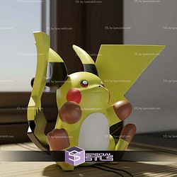 Super Basic Pokemon STL Mega Raichu X 3MF