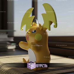 Super Basic Pokemon STL Mega Raichu Y 3MF