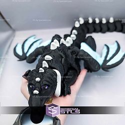 Super Basic STL Dragon Shoulder Puppet