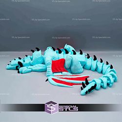 Super Basic STL Dragon Shoulder Puppet