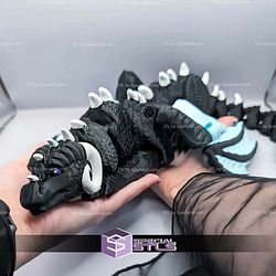 Super Basic STL Dragon Shoulder Puppet