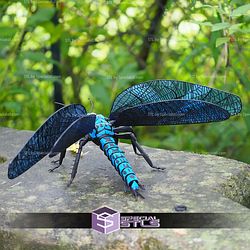 Super Basic STL Dragonfly Meganeura