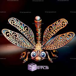 Super Basic STL Dragonfly Print in Place