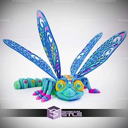 Super Basic STL Dragonfly Print in Place