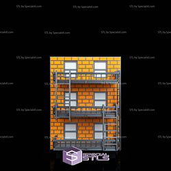 Super Basic STL Fire Escape Display